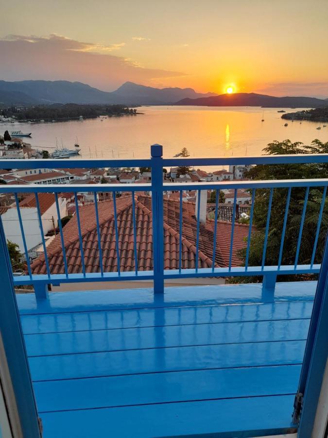Poros Town Veranda Blue - Poros מראה חיצוני תמונה